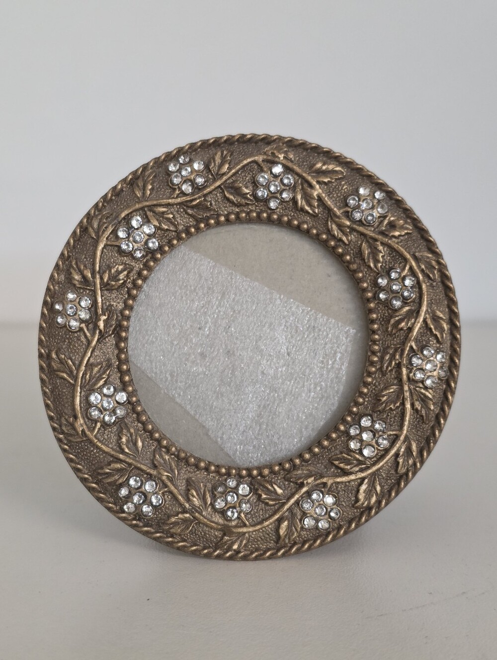 Sheffield Home Floral Vine Swarovski Crystal Mini Frame